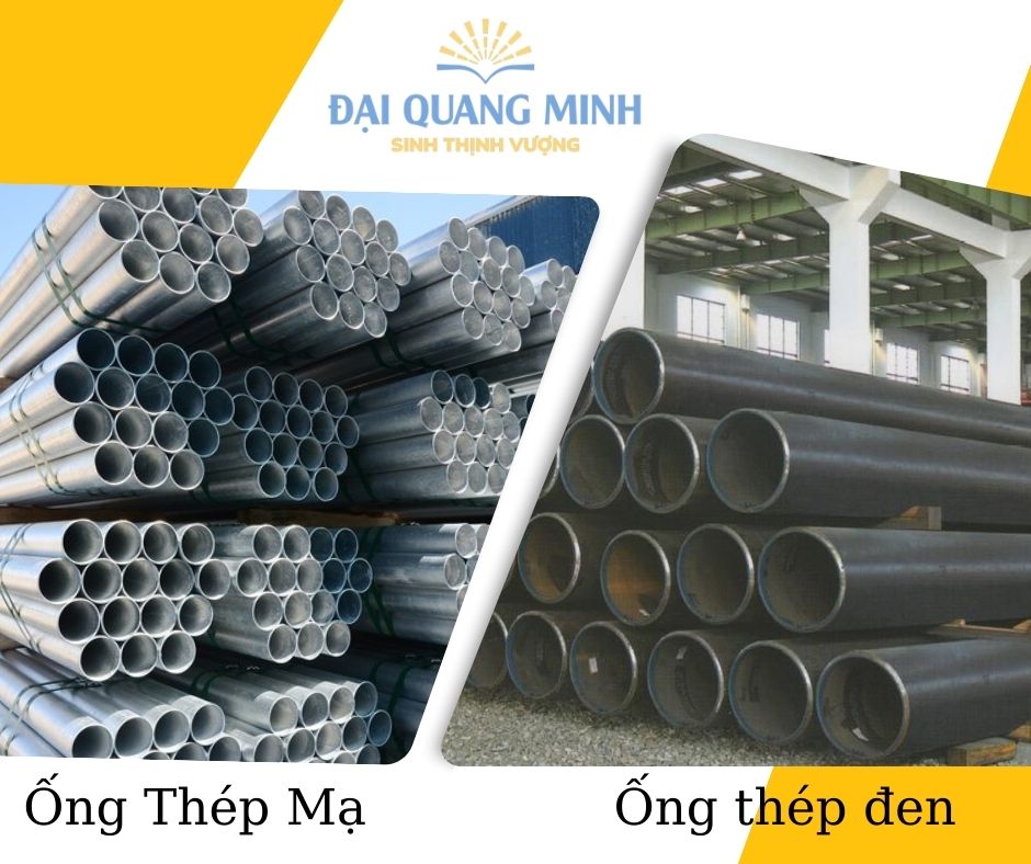 ống thép mạ, ống thép đen