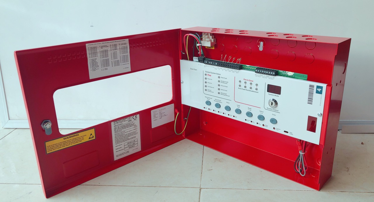 hướng dẫn sử dụng tủ trung tâm báo cháy