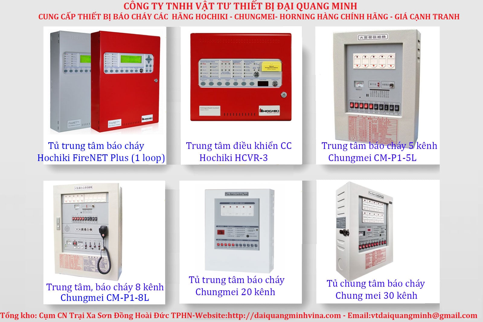 tủ báo cháy chungmei