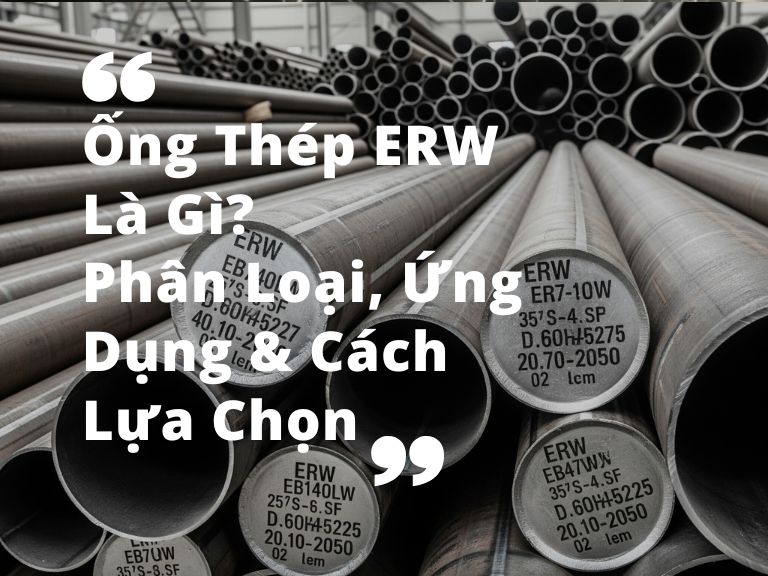 Ống Thép ERW Là Gì? Phân Loại, Ứng Dụng & Cách Lựa Chọn